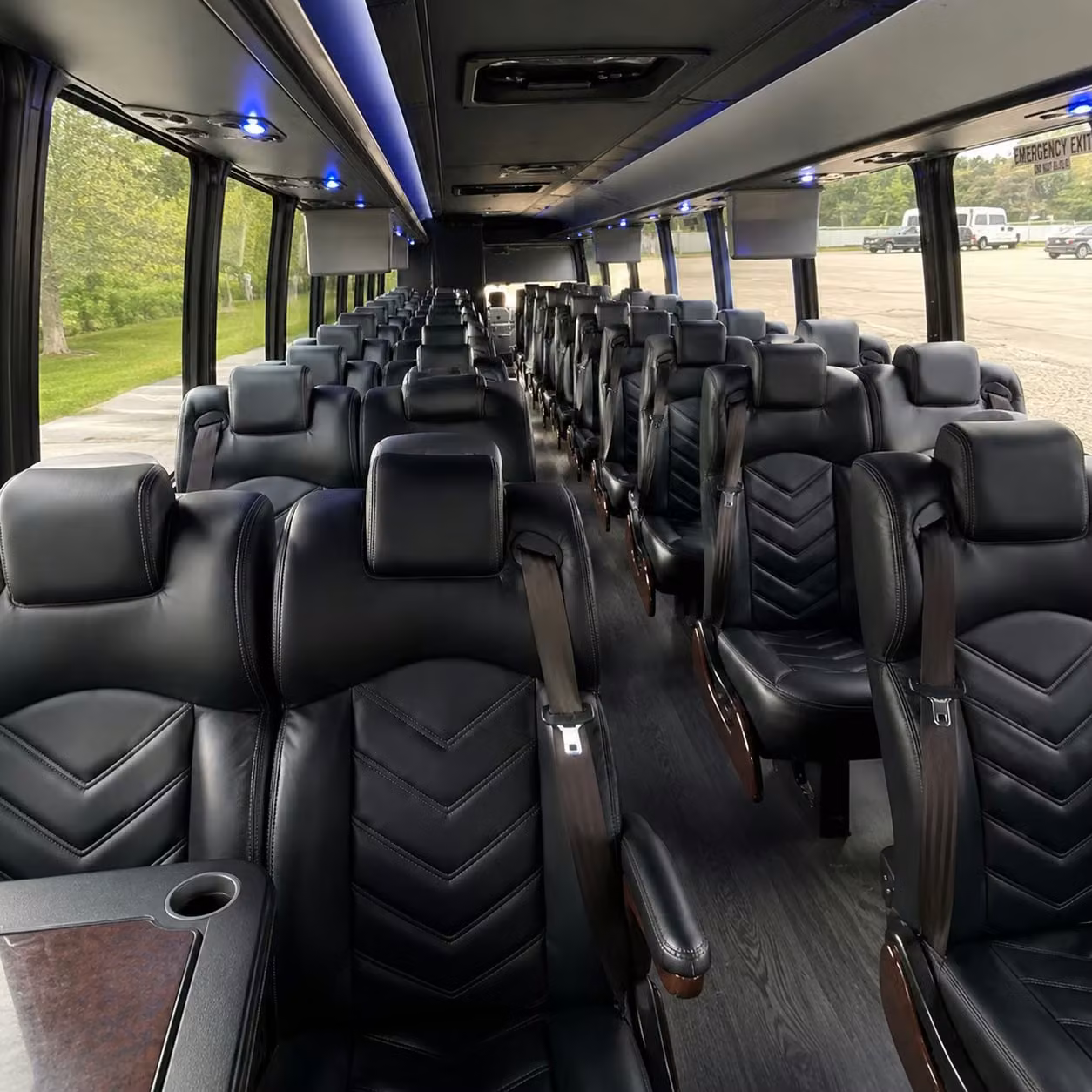 30 passenger minibus inside