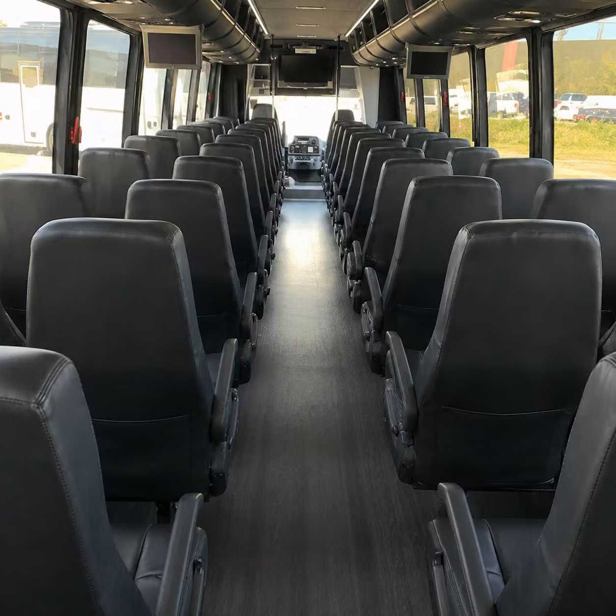 35 passenger minibus inside