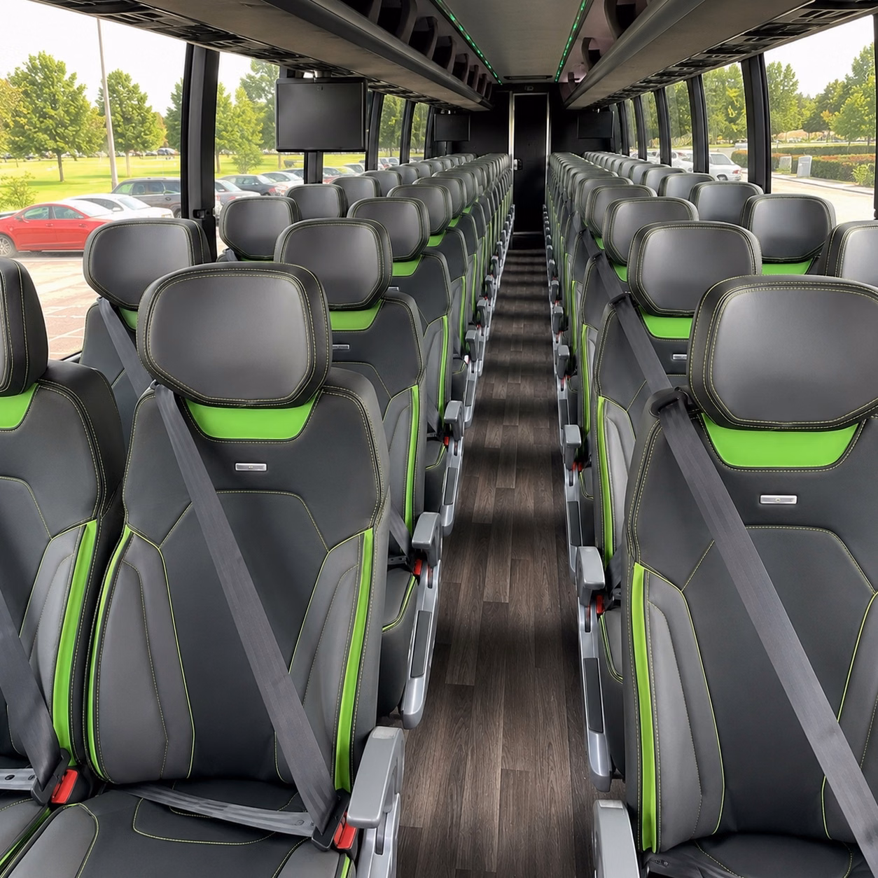 anchorage 56 passenger charter bus rental