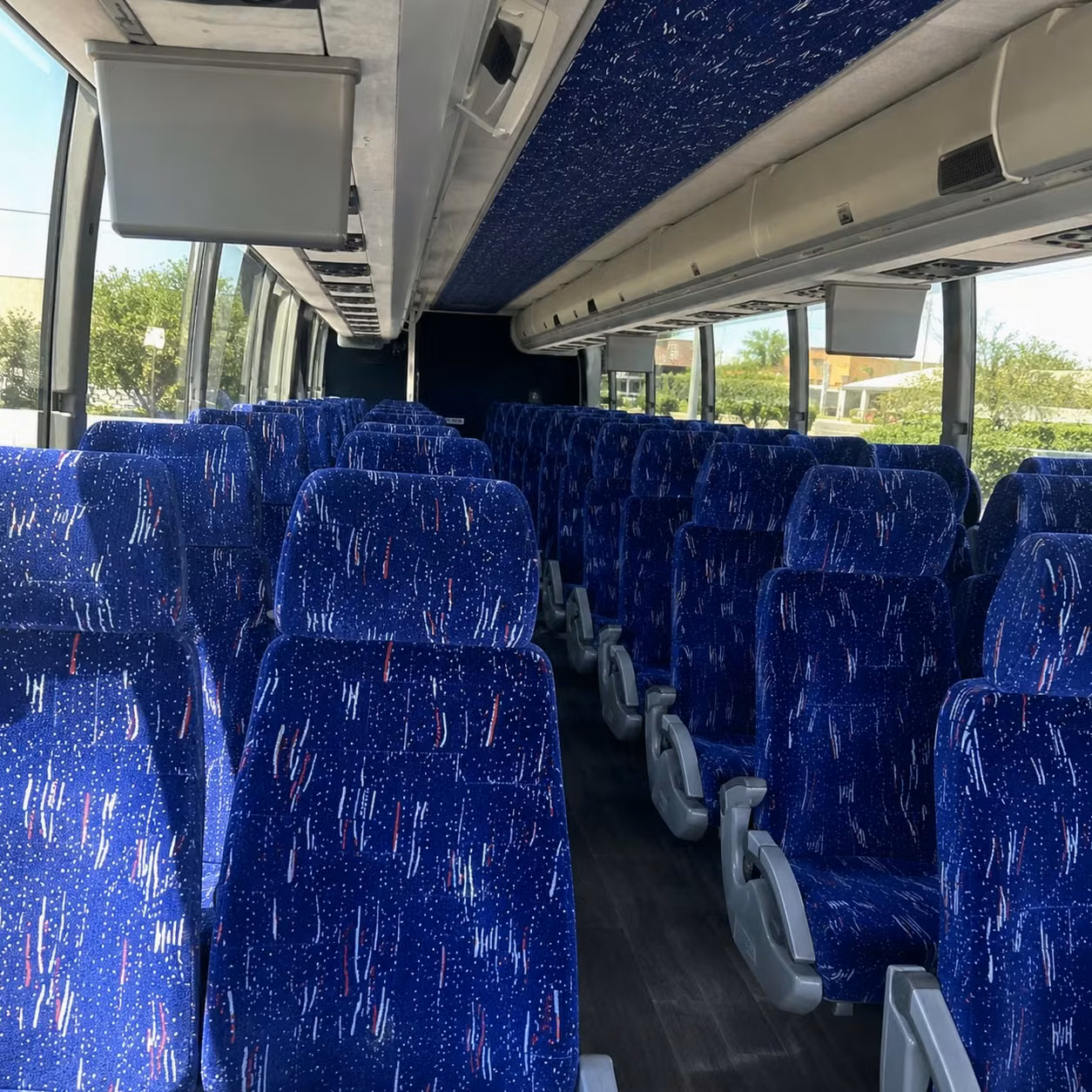 anchorage charter bus interior