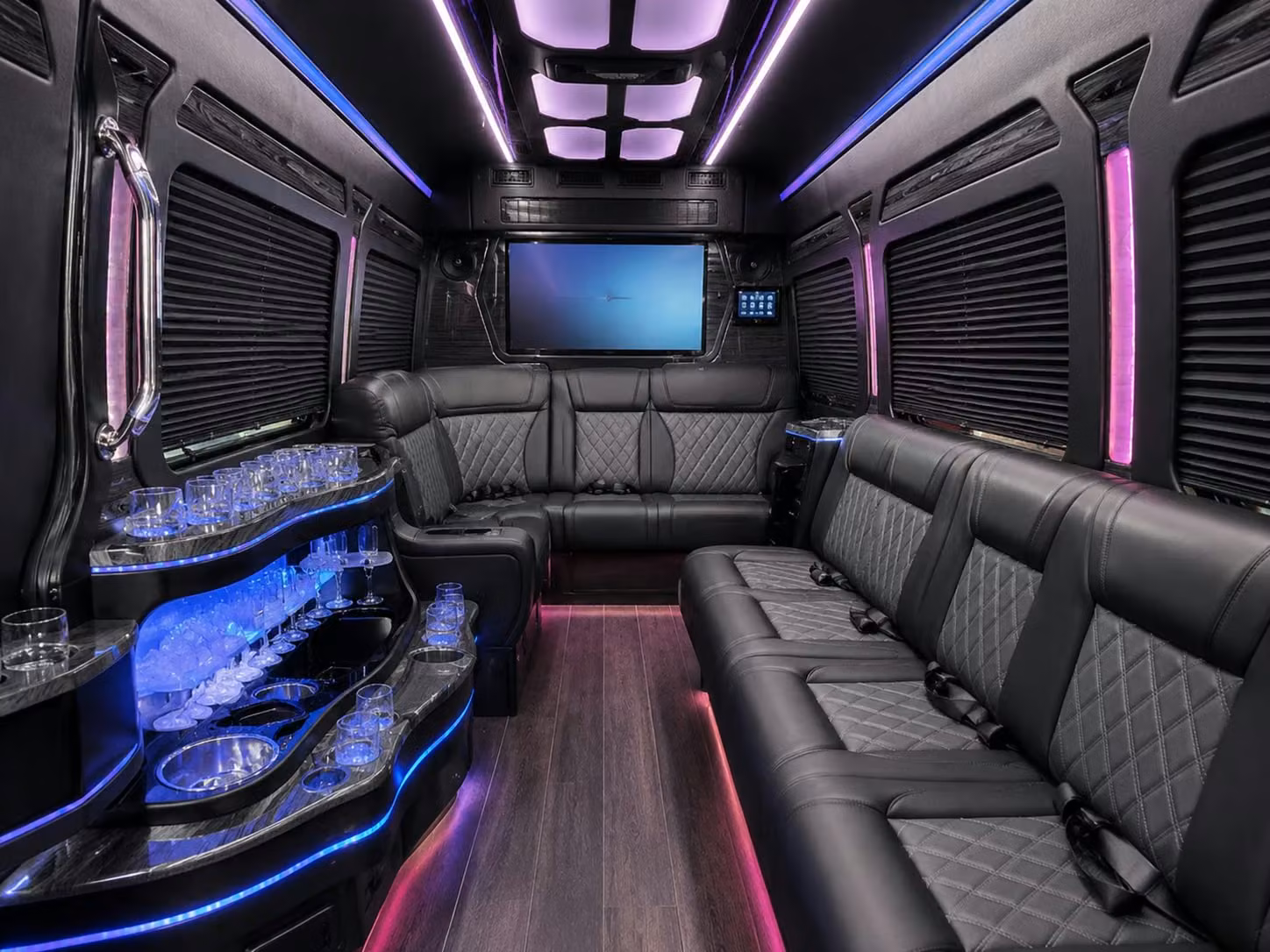 sprinter limousine inside