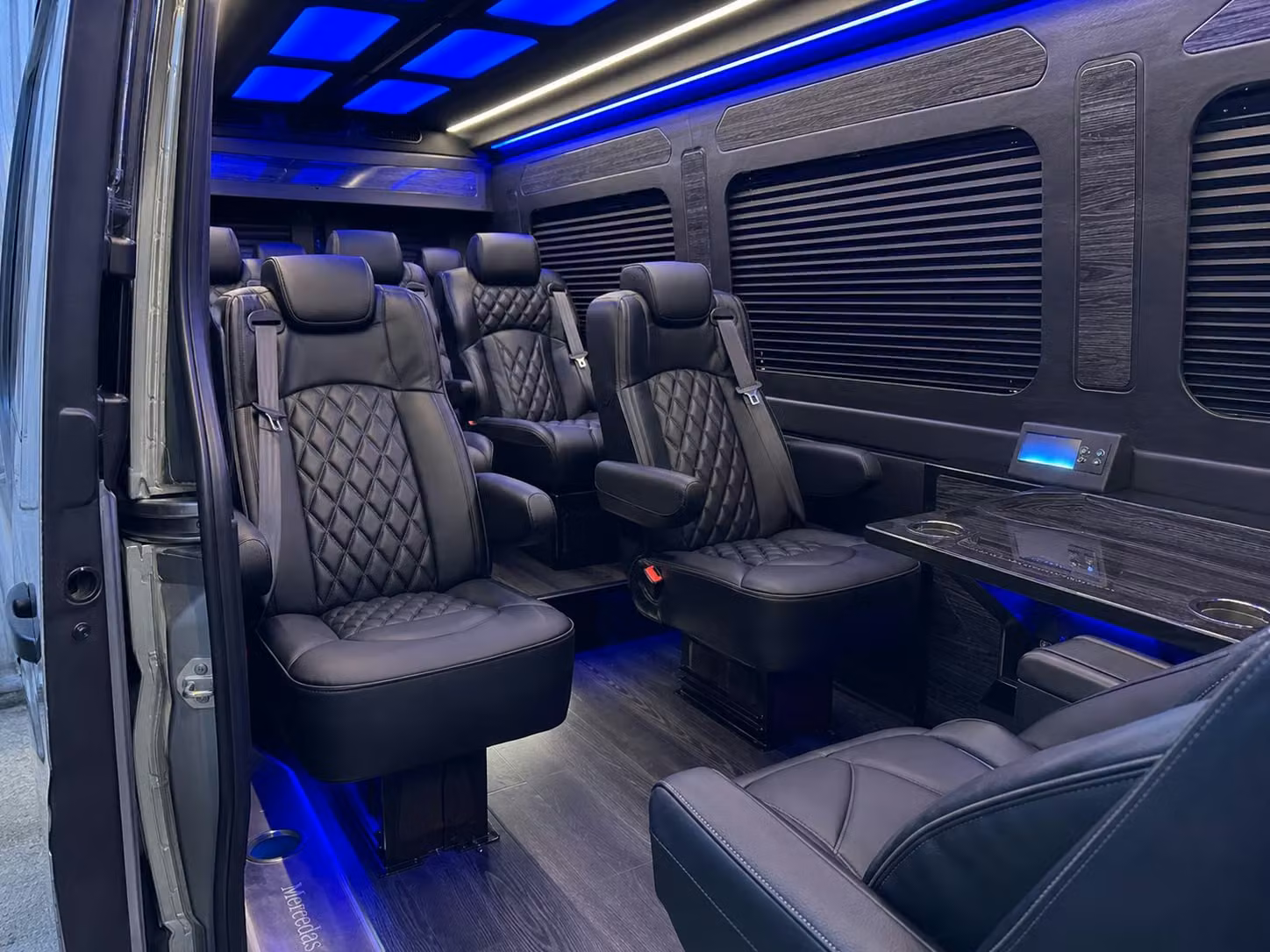 sprinter van transportation for groups and events across anchorage
