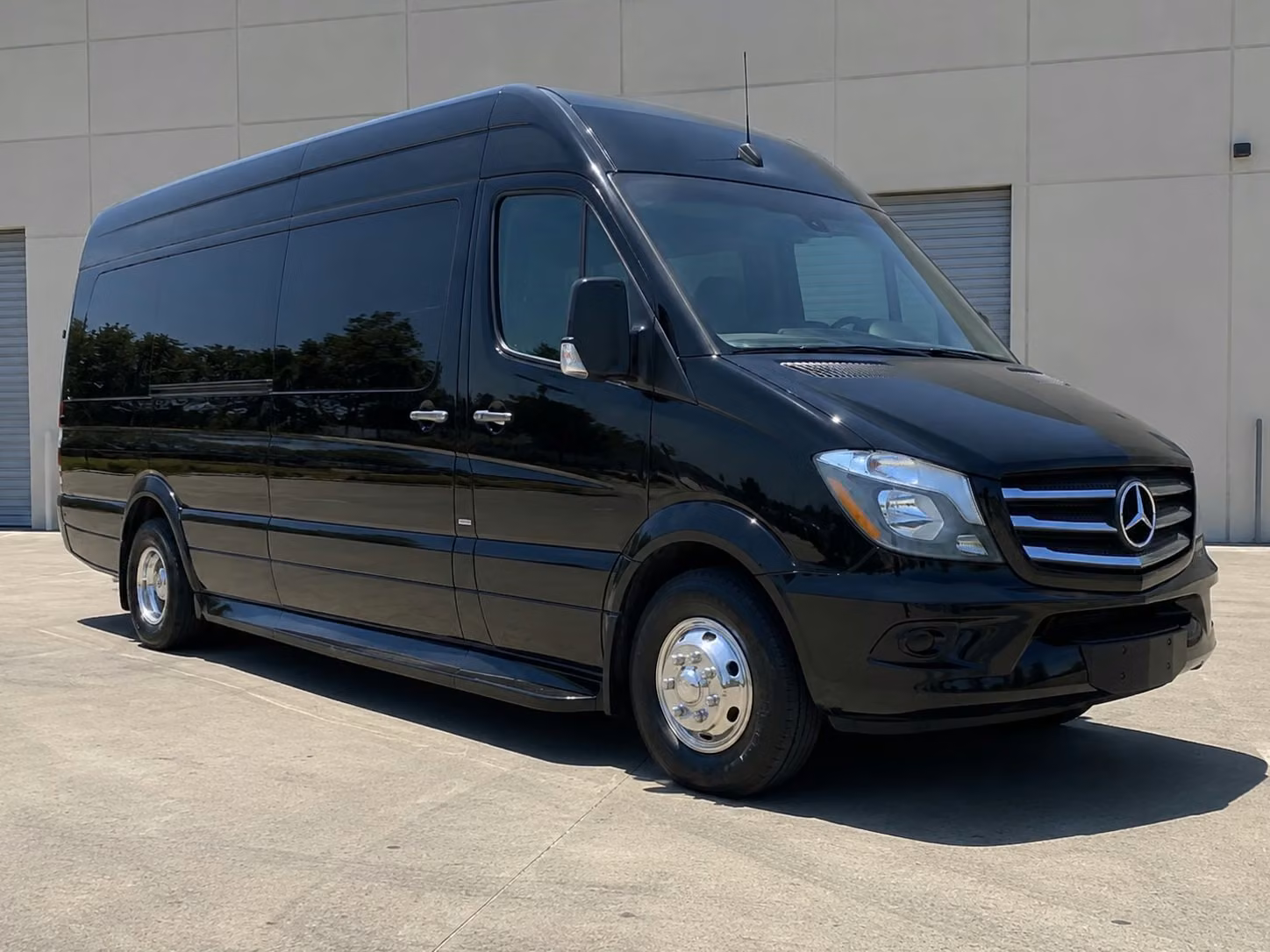 sprinter van with driver
